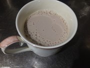 飲むヨーグルトしそジュース味の写真