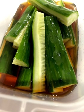 簡単 やみつき きゅうりの浅漬け