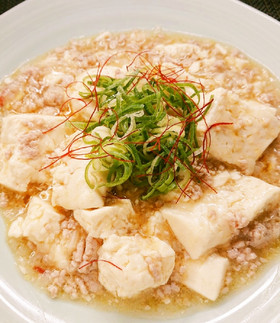 簡単!昆布茶DE優しい味の塩麻婆豆腐♪