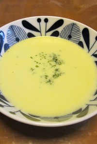 本格派 グリンピースの冷製スープ