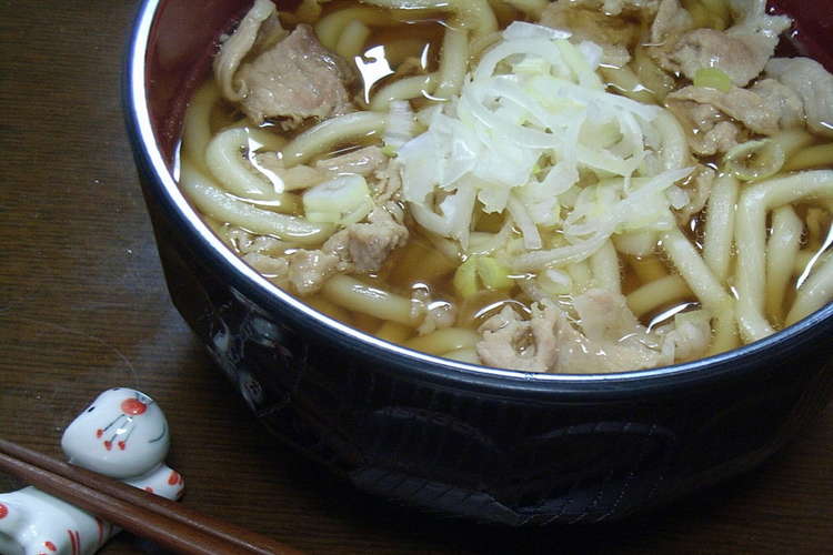 簡単肉うどん レシピ 作り方 By ｍｉｋｅちゃん クックパッド 簡単おいしいみんなのレシピが366万品
