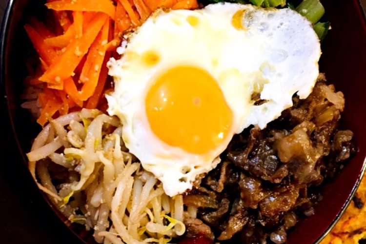 栄養バランス最高 簡単ビビンバ レシピ 作り方 By みーのkitchen クックパッド