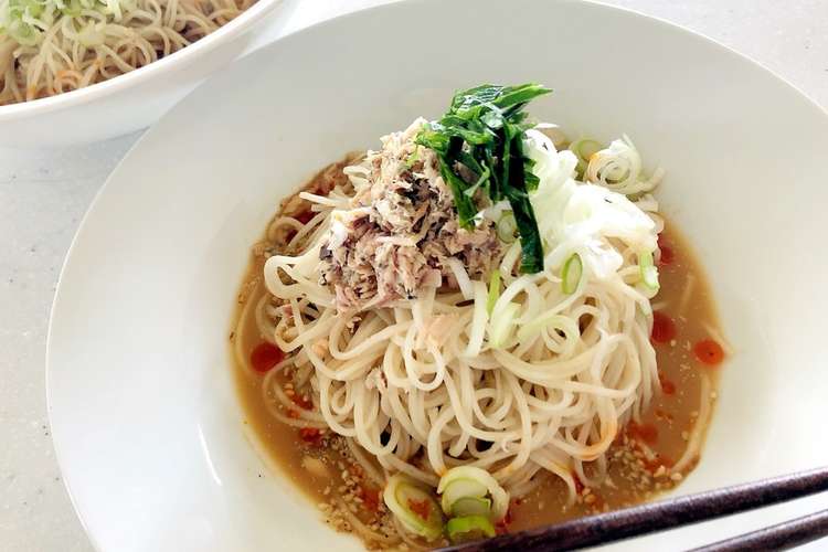 鯖缶で簡単 鯖そぼろの豆乳味噌そうめん レシピ 作り方 By ニジノママ クックパッド 簡単おいしいみんなのレシピが354万品