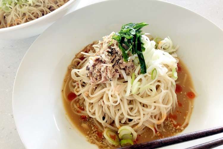 鯖缶で簡単 鯖そぼろの豆乳味噌そうめん レシピ 作り方 By ニジノママ クックパッド 簡単おいしいみんなのレシピが367万品