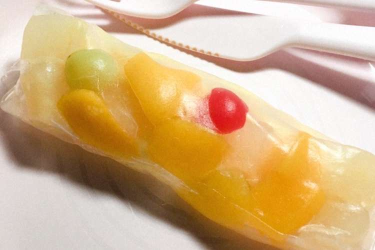 生春巻の皮で簡単涼しげ夏おやつ レシピ 作り方 By ぽこチャン クックパッド 簡単おいしいみんなのレシピが356万品