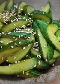 オモニに教わった韓国料理★胡瓜のナムル