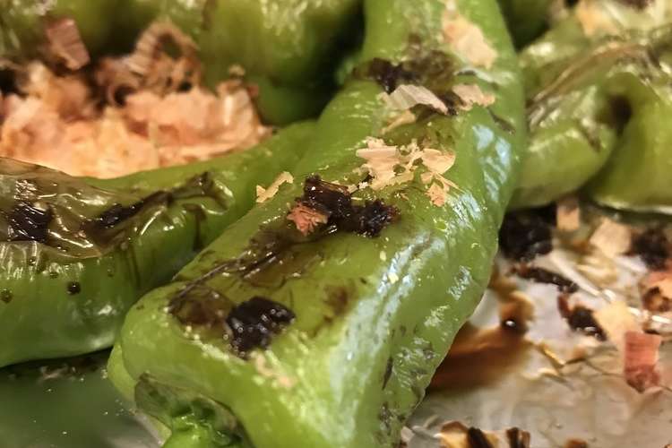 甘長唐辛子 焼くだけ レシピ 作り方 By ゆうまなまみ クックパッド 簡単おいしいみんなのレシピが360万品