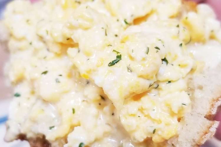 簡単美味 スクランブルエッグアレンジ レシピ 作り方 By 料理頑張る二児の母 クックパッド 簡単おいしいみんなのレシピが357万品