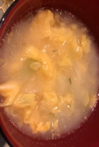 10分で完成！中華風卵コーンスープ