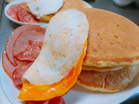 お食事ホットケーキ★