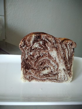 海外で作るマーブルチョコパン