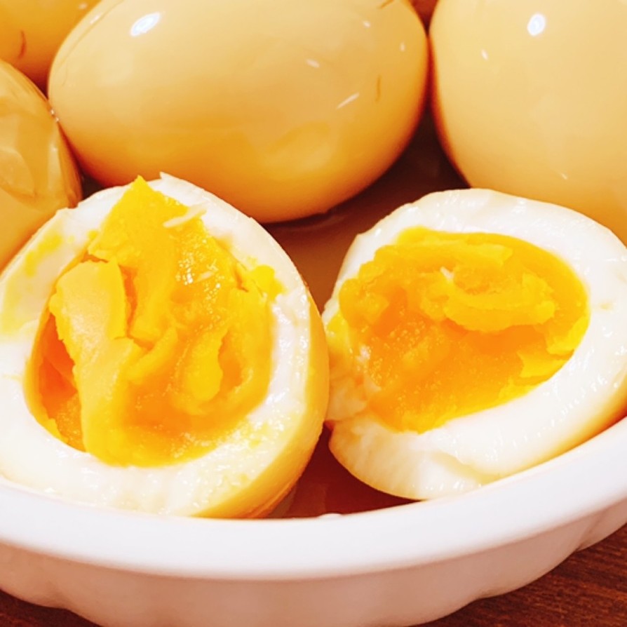 味玉に最適のゆで卵の作り方の画像