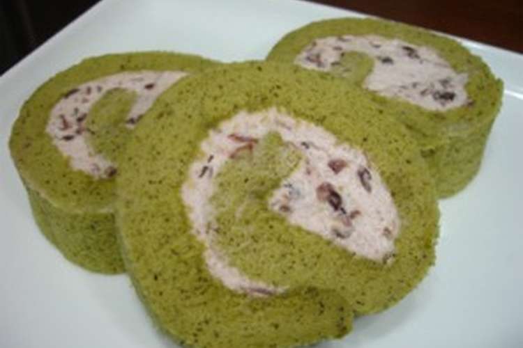 和風でまったり 抹茶ロールケーキ レシピ 作り方 By Satosayo クックパッド 簡単おいしいみんなのレシピが353万品