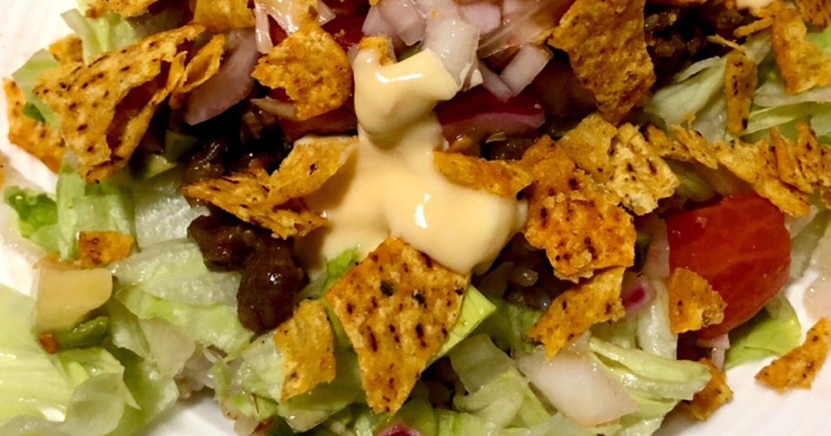 簡単エッグタコスのレシピ