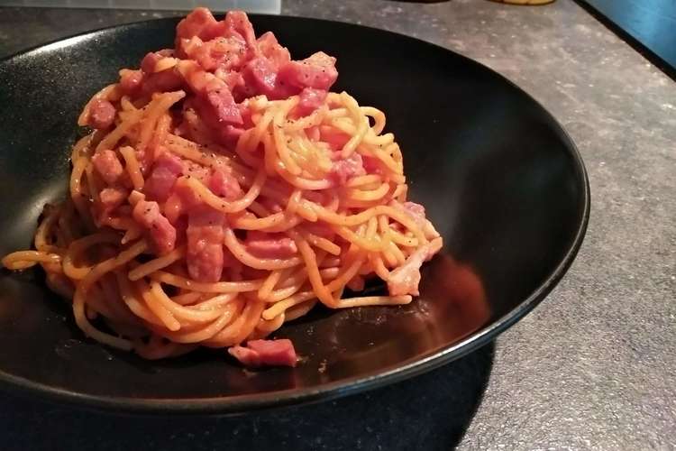 ご褒美 ラードンとトマトのパスタ レシピ 作り方 By りらたん クックパッド 簡単おいしいみんなのレシピが363万品