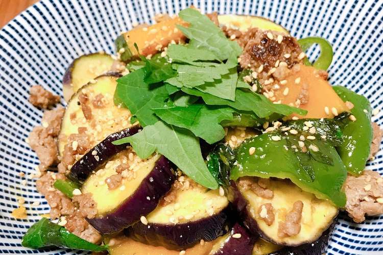 青じそたっぷり夏野菜の蒸し焼き レシピ 作り方 By 男だって簡単料理 クックパッド 簡単おいしいみんなのレシピが370万品