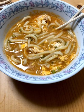 超簡単!甘辛味噌うどん