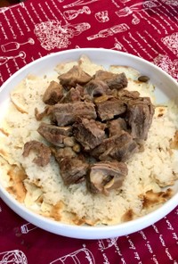 パレスチナ料理 牛肉煮込み