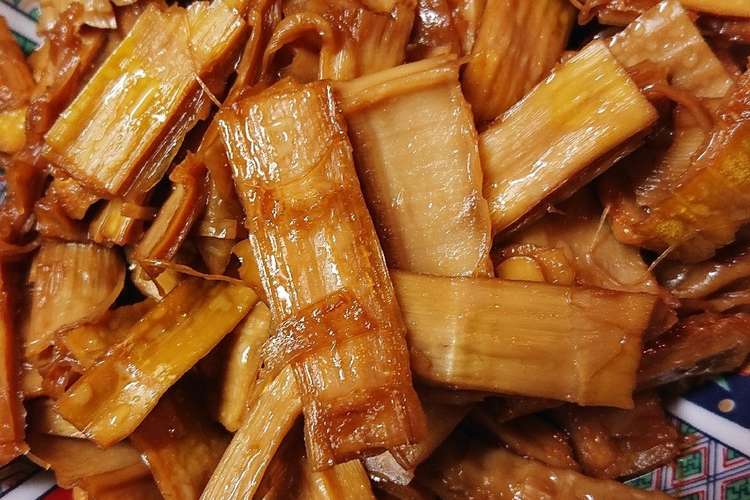 母の味 干したけのこの煮物 覚書 レシピ 作り方 By 道子ちゃんの娘 クックパッド