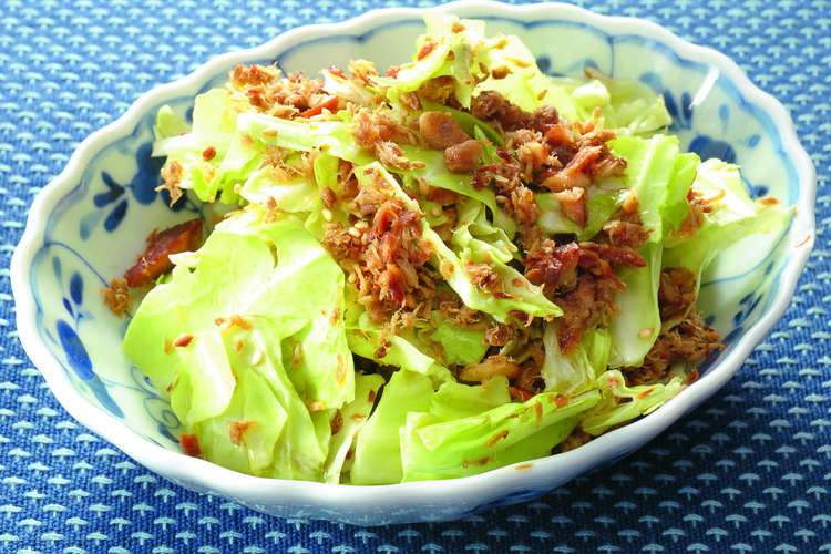 あじほぐし身と春キャベツの和え物 レシピ 作り方 By ｊａふれあい食材宅配 クックパッド 簡単おいしいみんなのレシピが352万品