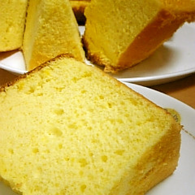 黄金色のオレンジシフォンケーキ レシピ 作り方 By Yuhpon クックパッド 簡単おいしいみんなのレシピが350万品