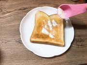 ミルキー風味のシュガートーストの写真