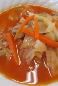 ボルシチ風スープ