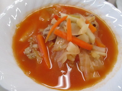 ボルシチ風スープの写真