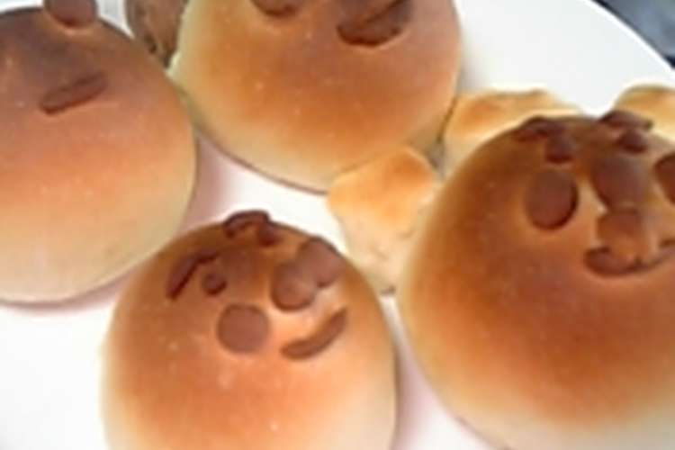 シンプル材料でキャラ パン レシピ 作り方 By Reskymama クックパッド