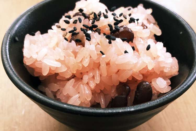 バーバの赤飯 甘口 蒸し器 レシピ 作り方 By Aiyuzu クックパッド 簡単おいしいみんなのレシピが354万品