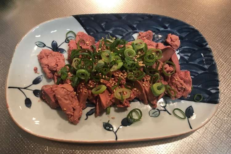 簡単 鶏肝でレバ刺し風 レシピ 作り方 By くっぱｋｓ クックパッド 簡単おいしいみんなのレシピが352万品