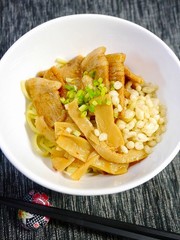 レンジで簡単!汁なし混ぜそば☆花椒風味の写真