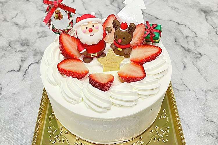 クリスマスにぜひ 簡単ふわふわケーキ レシピ 作り方 By Kaaayaaami クックパッド 簡単おいしいみんなのレシピが359万品