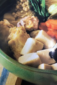 高野豆腐と鶏肉の水炊き 覚え書き