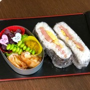 毎日お弁当♪酢飯でおにぎらずの写真