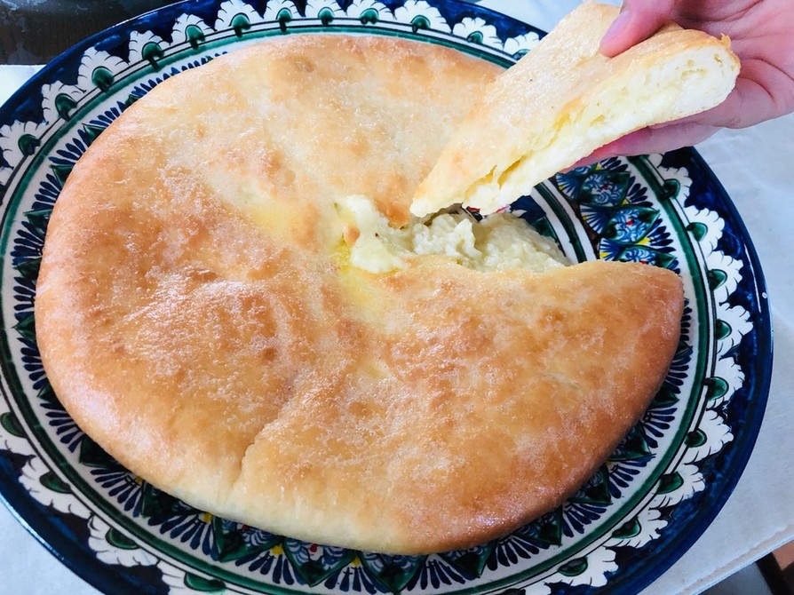 ウズベキスタン♡ふわふわチーズパンの画像