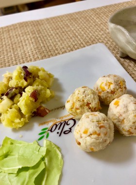 【犬用ごはん】鶏肉とおからのミートボール