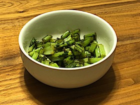 カブ(大根)の葉炒め
