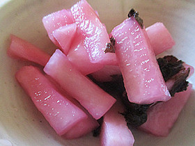夏大根の乙女漬け