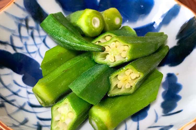 オクラの漬物 レシピ 作り方 By 男だって簡単料理 クックパッド