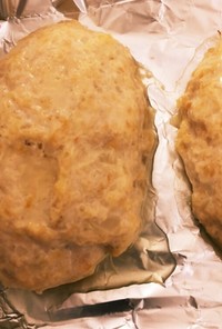 【オーブン】ヘルシー鶏胸肉のハンバーグ