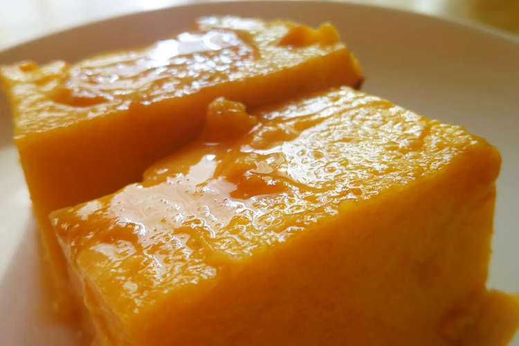 耐熱皿で作る簡単で濃厚なかぼちゃプリン レシピ 作り方 By クックfai8vr クックパッド 簡単おいしいみんなのレシピが373万品