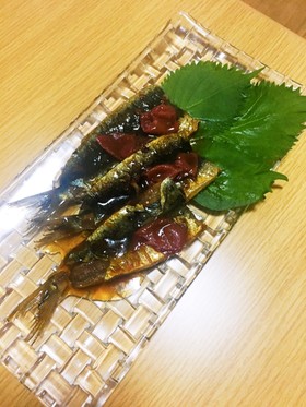 簡単♡イワシの梅かば焼き
