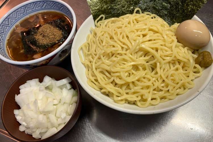 顆粒スープで簡単 魚介鶏ガラつけ麺 レシピ 作り方 By 男の孤料理 クックパッド