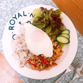 ♡ヘルシー♡大葉でガパオライス♡