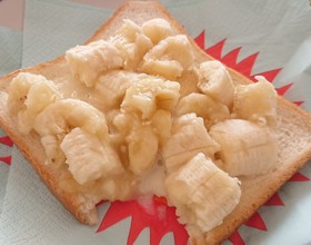 1分で超美味しい♡節約バナナスイーツ