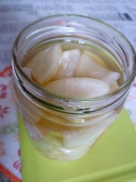 大根の昆布酢漬け