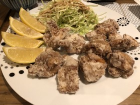 美味しい柚子胡椒のカラッと唐揚げ!