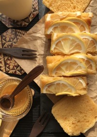 ハチミツレモンヨーグルトパウンドケーキ