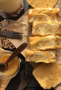 ハチミツレモンヨーグルトパウンドケーキ